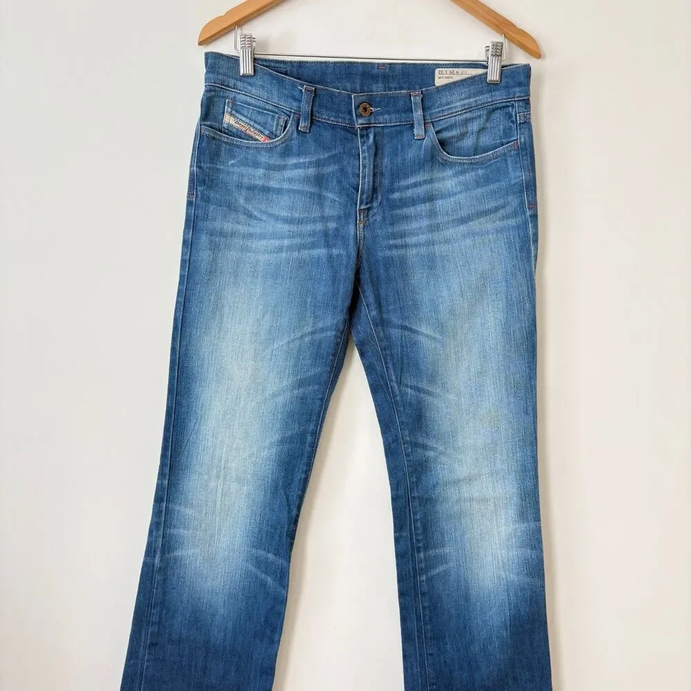 Diesel Jeans Mens Bootzee W 29 X L 32 Regular Slim Bootcut